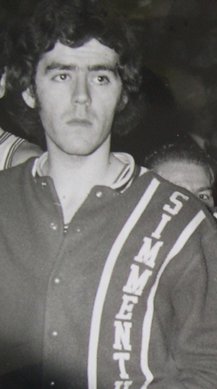 Paolo Bianchi con la divisa del Simmenthal